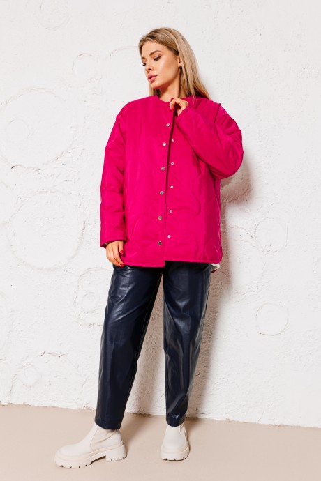 Куртка SandyNa 130322 малиновый размер 42-50 #1