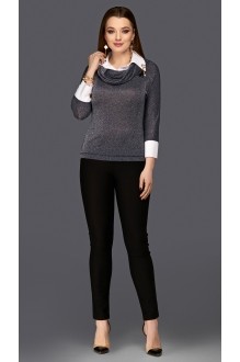 DILIA 0101 синий люрекс #1