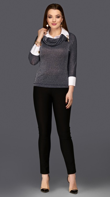 DILIA 0101 синий люрекс #1