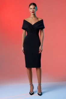 Вечернее платье DiLiaFashion 0784 черный #1