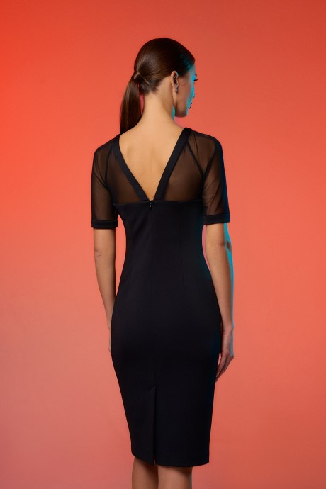 Вечернее платье DiLiaFashion 0805 черный размер 44-54 #3