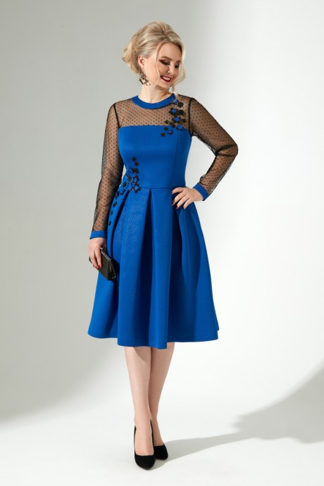 Вечернее платье Euro-moda 326 Аквамарин размер 44-54 #1