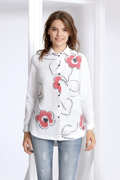 Блузка, туника, рубашка KALORIS 1408 размер 42-52 #1
