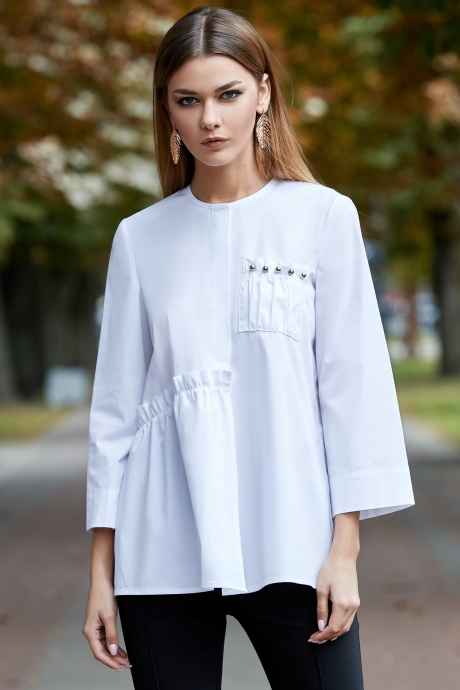 Блузка KALORIS 1540 блузка белый размер 42-52 #1