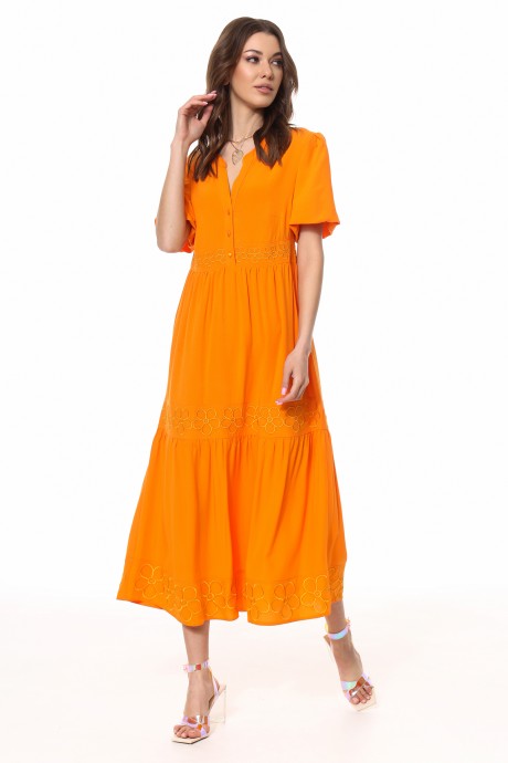 Платье KALORIS 2010 оранжевый размер  #2