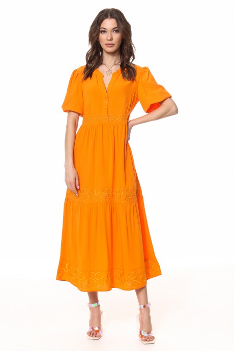 Платье KALORIS 2010 оранжевый размер  #3