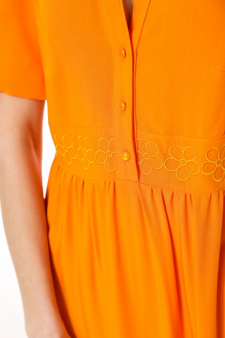 Платье KALORIS 2010 оранжевый размер  #4