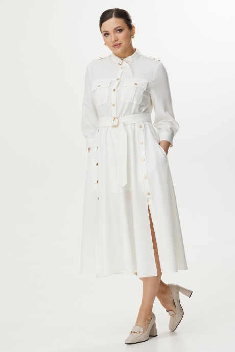 Платье KALORIS 2070 белый размер 42-54 #1