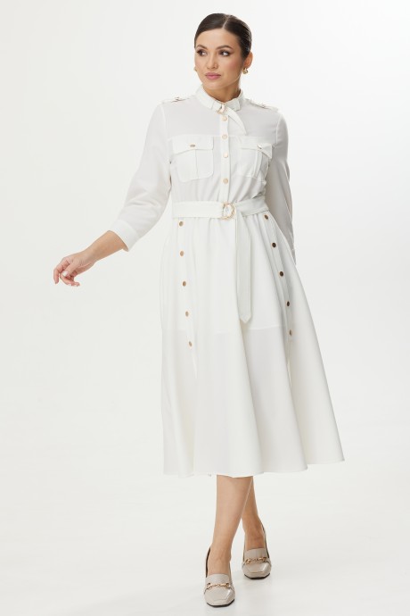 Платье KALORIS 2070 белый размер 42-54 #2