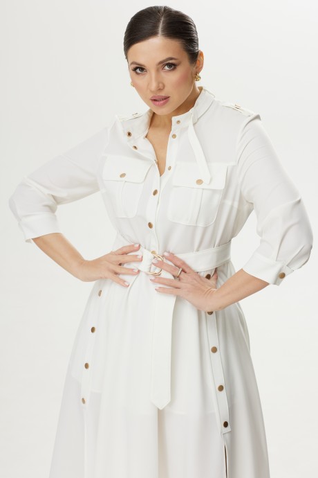 Платье KALORIS 2070 белый размер 42-54 #5