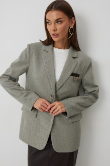 Жакет (пиджак) KALORIS 2247 светлый хаки #1