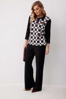 Костюм/комплект KALORIS 2251 черно-белый