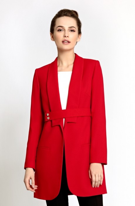 Жакет (пиджак) PiRS 328 красный размер 42-52 #1