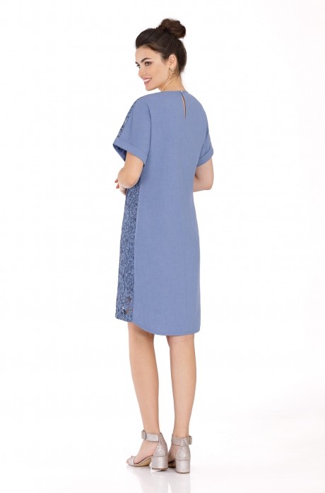 Платье PiRS 386 синий размер 42-54 #2
