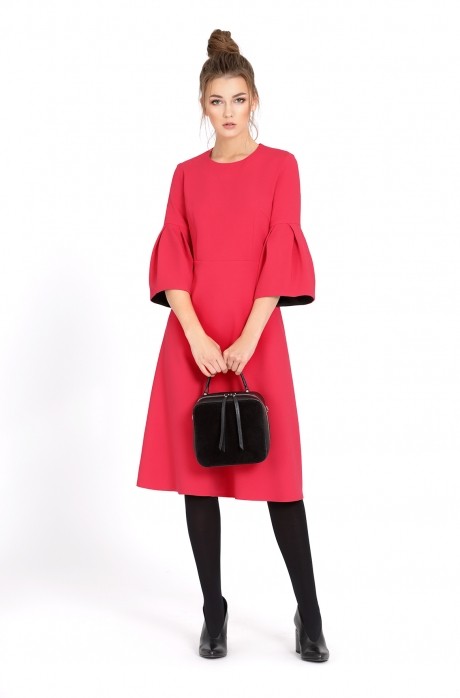 Платье PiRS 527 красный размер 42-52 #1