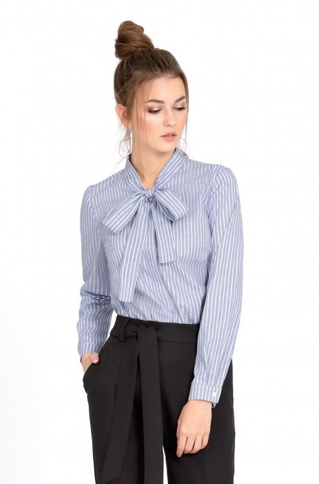 Блузка, туника, рубашка PiRS 531 полоска размер 42-52 #1