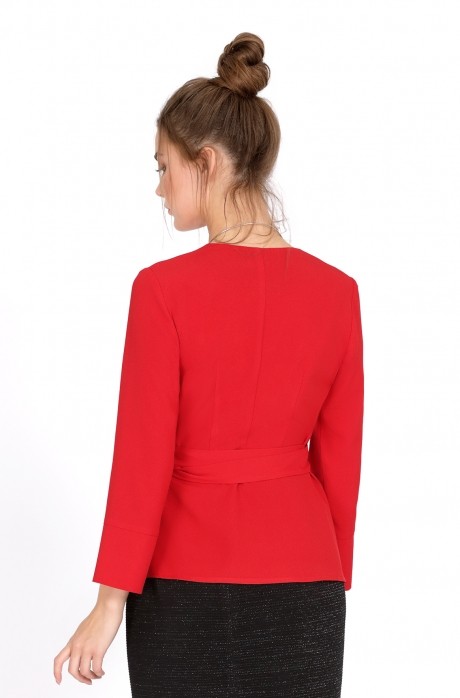Блузка, туника, рубашка PiRS 535 красный размер 42-52 #2