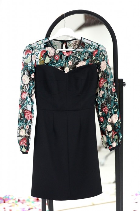 Вечернее платье PiRS 564 чёрный размер 42-52 #3