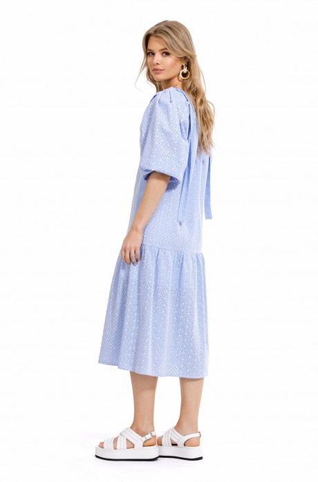 Платье PiRS 719 голубой размер 42-52 #3