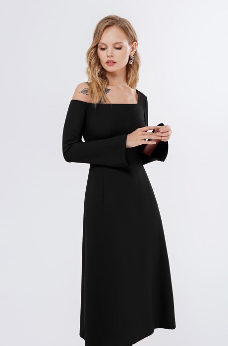 Платье PiRS 2234 чёрный размер 40-52 #2
