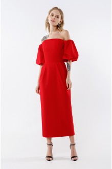 Платье PiRS 2247 красный #1