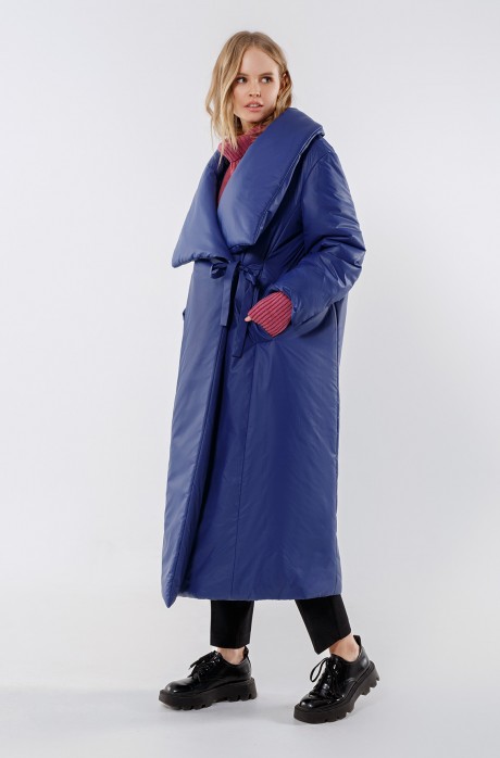 Пальто PiRS 1993 синий размер 40-52 #1