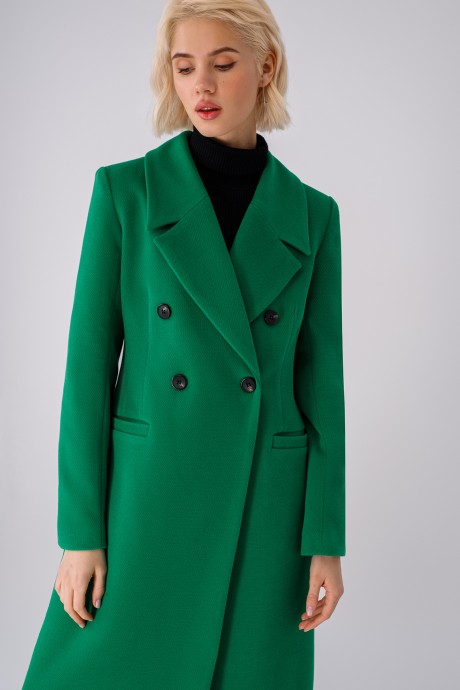 Пальто PiRS 3522 зеленый размер 40-52 #3