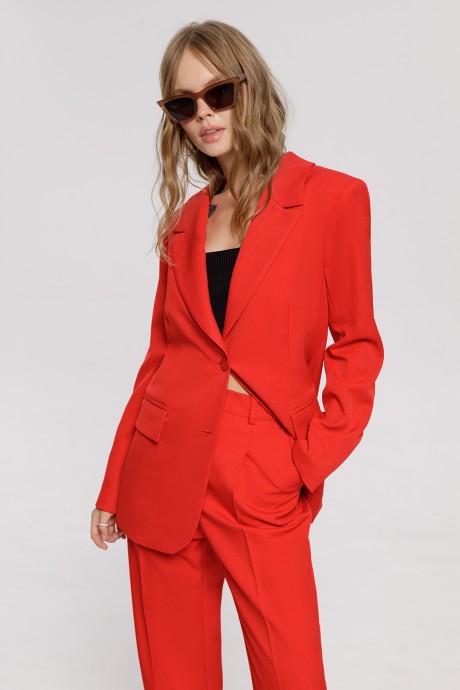 Жакет (пиджак) PiRS 4052 красный размер 40-52 #2