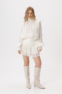 Вечернее платье PiRS 6339 молочный