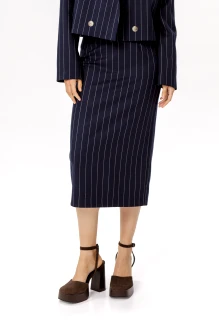 Юбка PiRS 6628 темно-синий