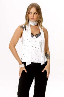 Топ PiRS 6655 белый