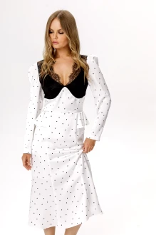 Платье PiRS 6678 белый