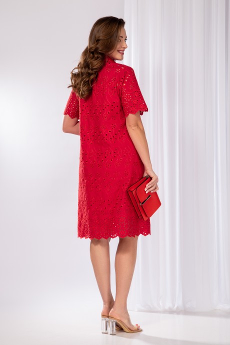 Платье AGATTI 3934 Красный размер 46-54 #3