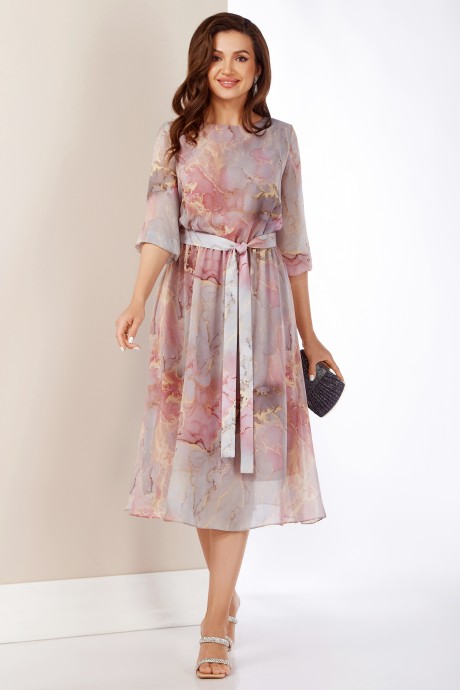 Вечернее платье AGATTI 5232 розовый размер 46-54 #1