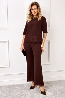 Брючный костюм AGATTI 5996 -1 Шоколад