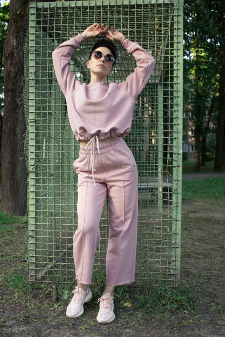 Спортивный костюм GlasiO 3014 розовый 54-62 размер 54-62 #1