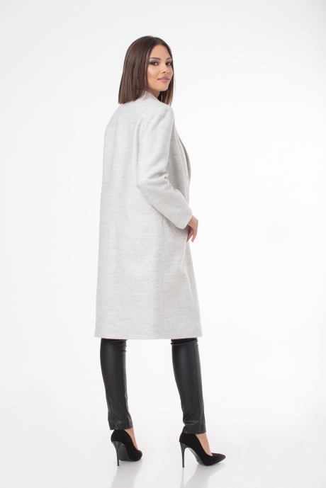 Пальто Либерта 503 светло-серый размер 46-50 #3