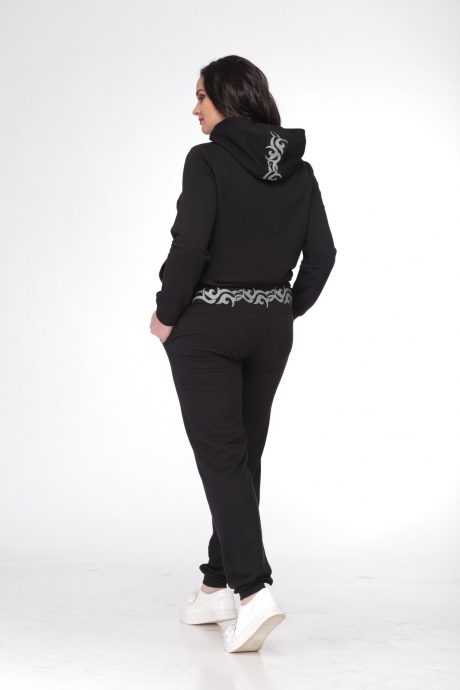 Спортивный костюм MALI 711 черный размер 48-58 #2