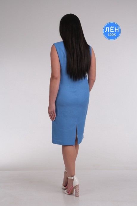 Платье MALI 440 голубой размер 46-56 #4
