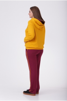 MALI 744 жёлтый/бордо #3