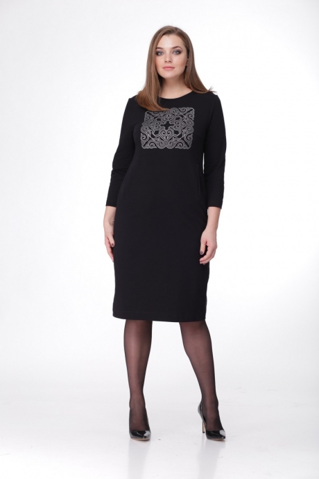 Платье MALI 449 чёрный размер 48-58 #1