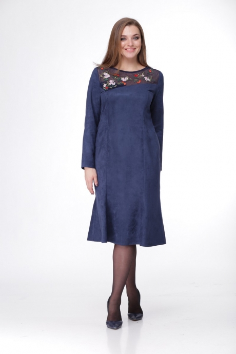 Вечернее платье MALI 460 синий размер 52-58 #1