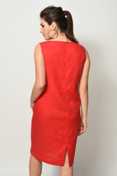 Платье MALI 481 красный размер 44-52 #5