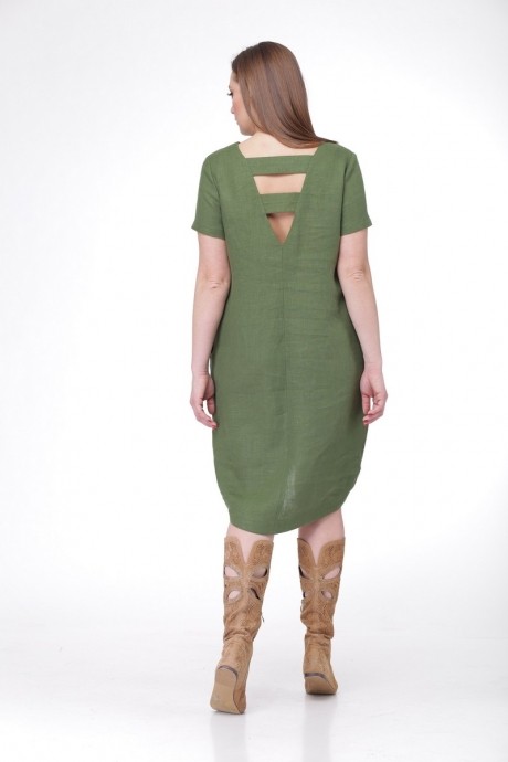 Платье MALI 486 зелёный размер 48-58 #5