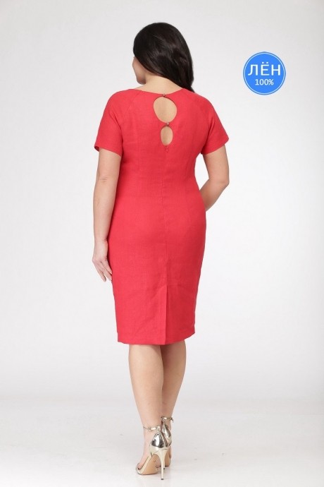 Платье MALI 428 красный размер 48-54 #2