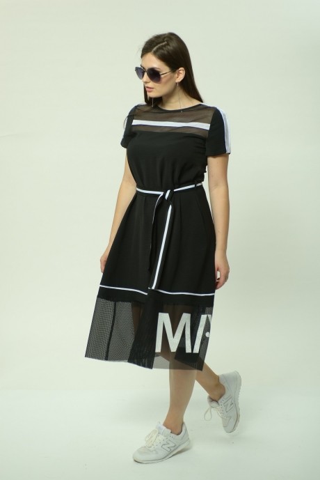 Платье MALI 4112 чёрный размер 46-54 #3