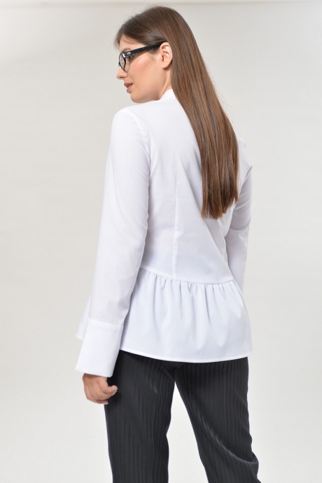 Блузка MALI 619 белый размер 46-52 #5