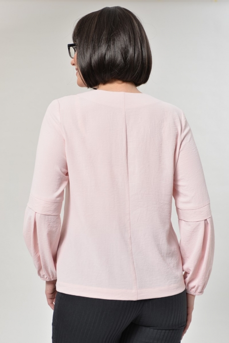Блузка, туника, рубашка MALI 620 бледно-розовый размер 48-60 #7