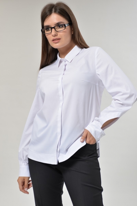 Блузка MALI 622 белый размер 48-60 #2