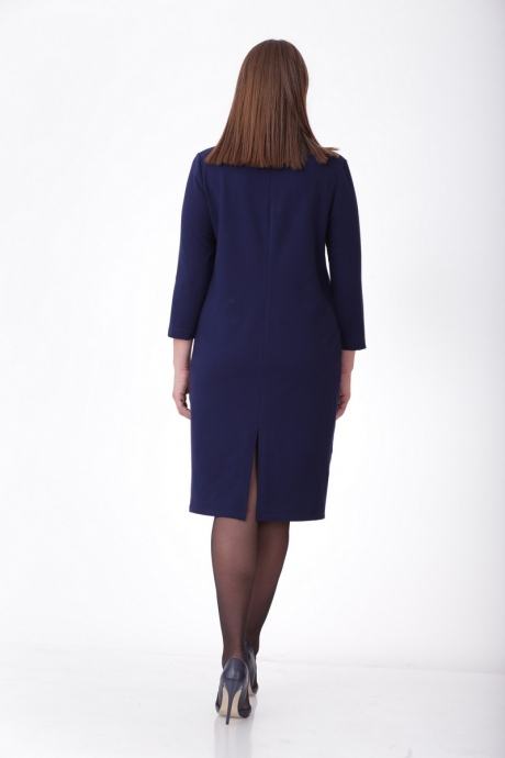 Платье MALI 449 тёмно-синий размер 48-58 #6